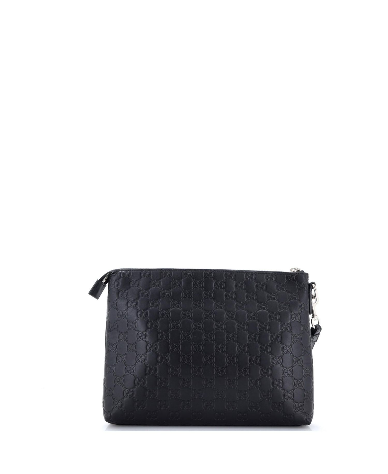 Signature Soft Wristlet Guccissima Leather