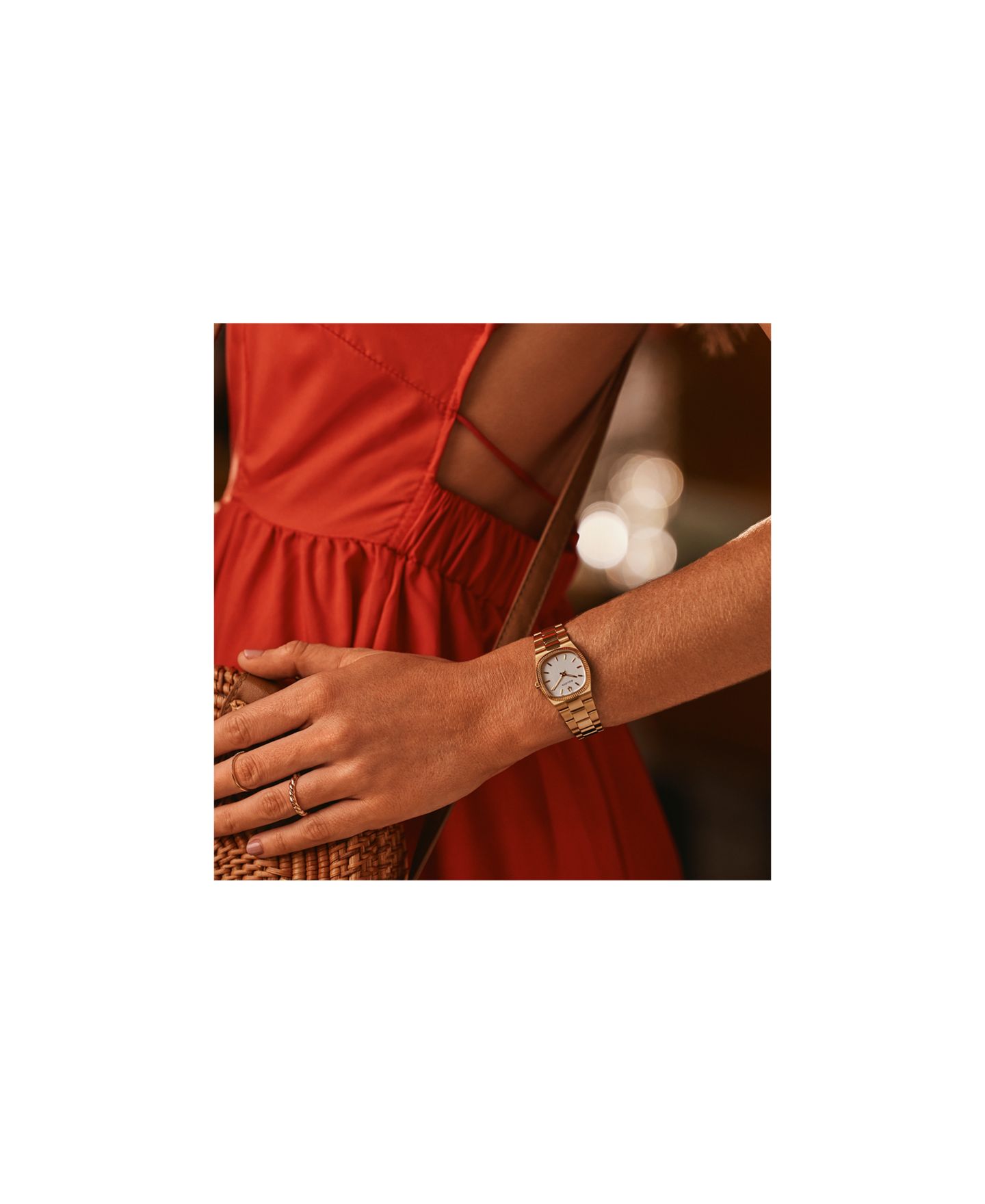 Женские часы Bulova Classic Super Seville Gold-Tone Stainless Steel Bracelet Watch 25mm — фото 4