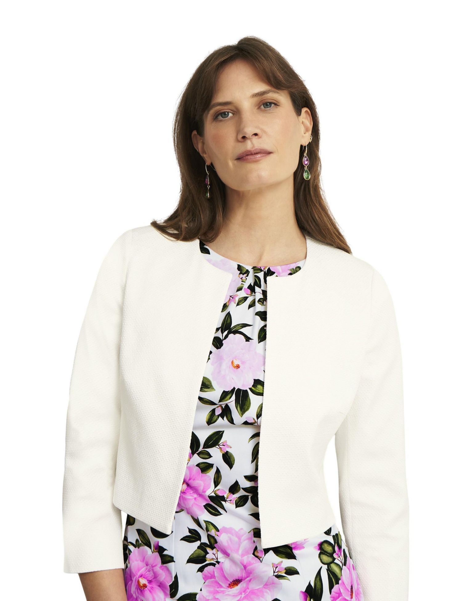 Women's Elize Cropped 3/4 Sleeve Occasion Jacket