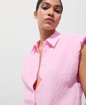 Women's Embroidery Striped Shirt