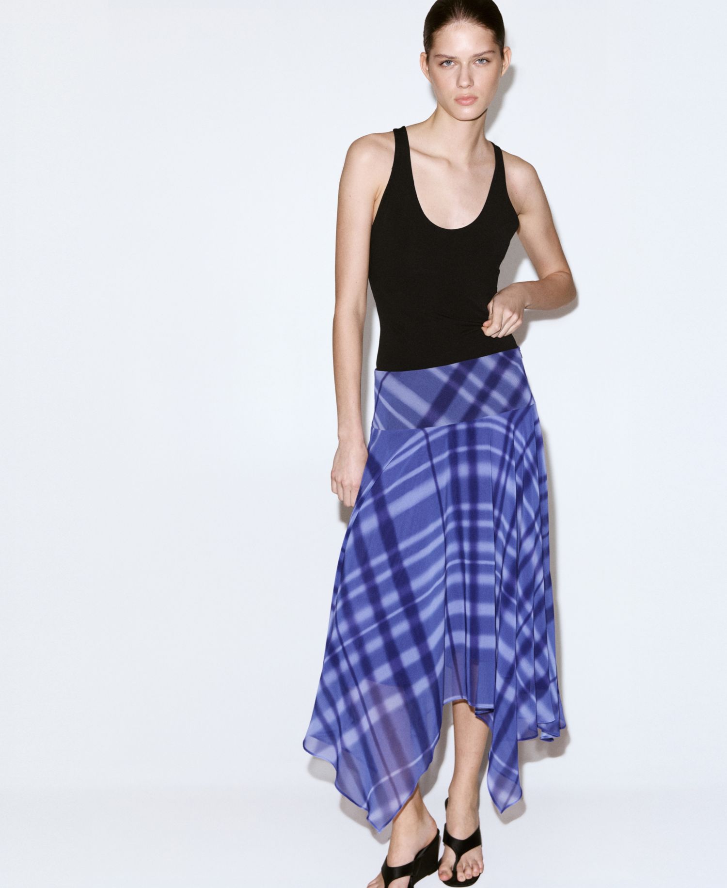 Women's Long Flared Skirt
