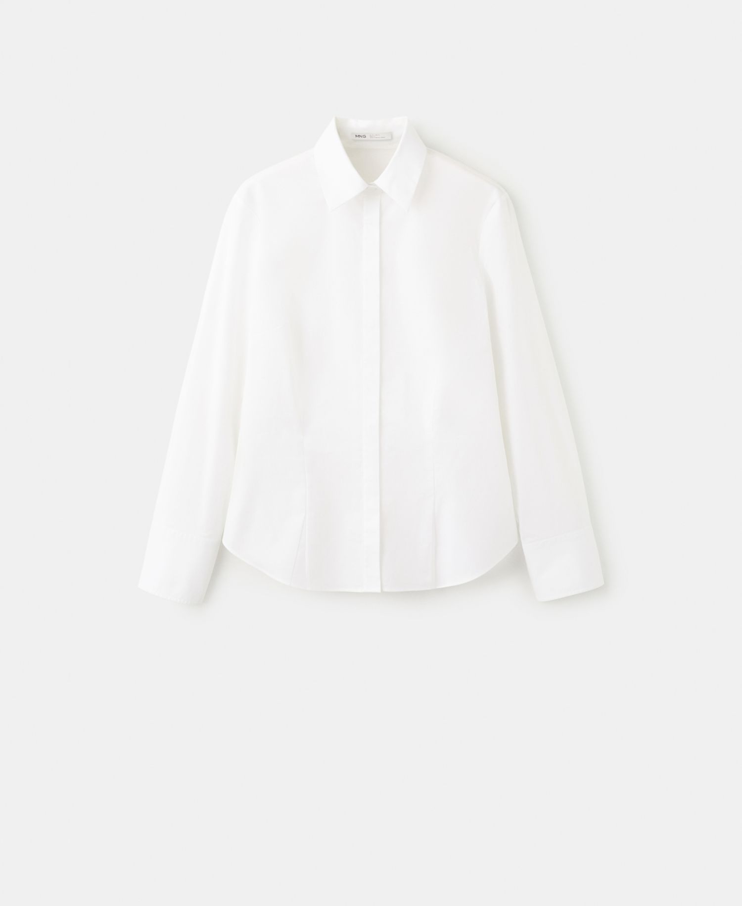 Women's Slim-Fit Poplin Shirt