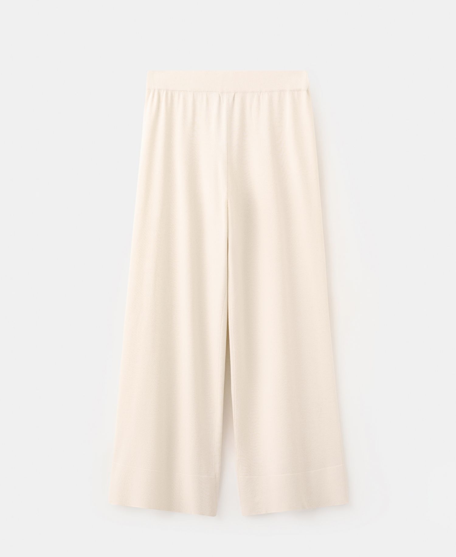 Women's Elastic Waist Straight-Fit Pants