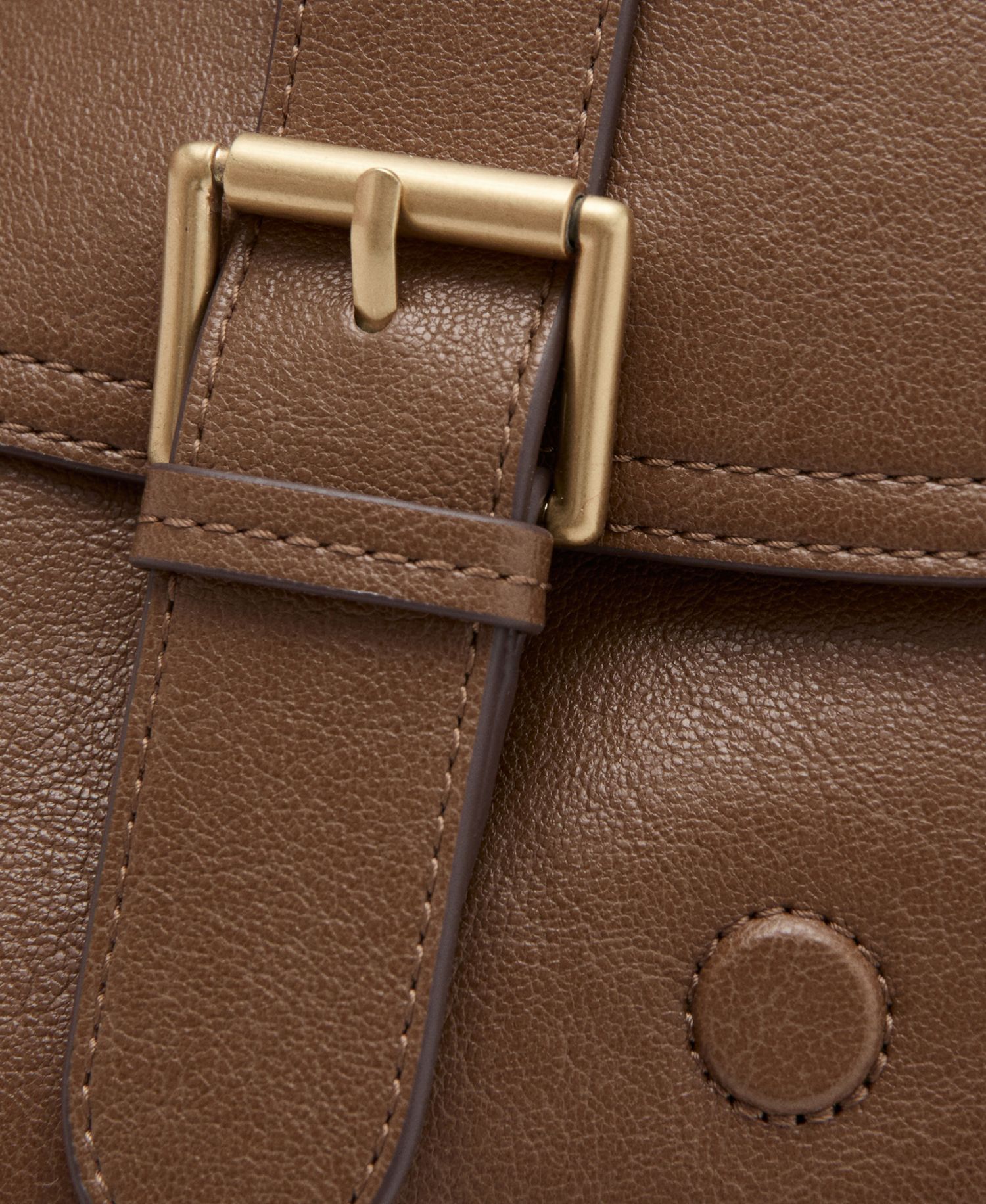 Women's Buckle Shoulder Bag