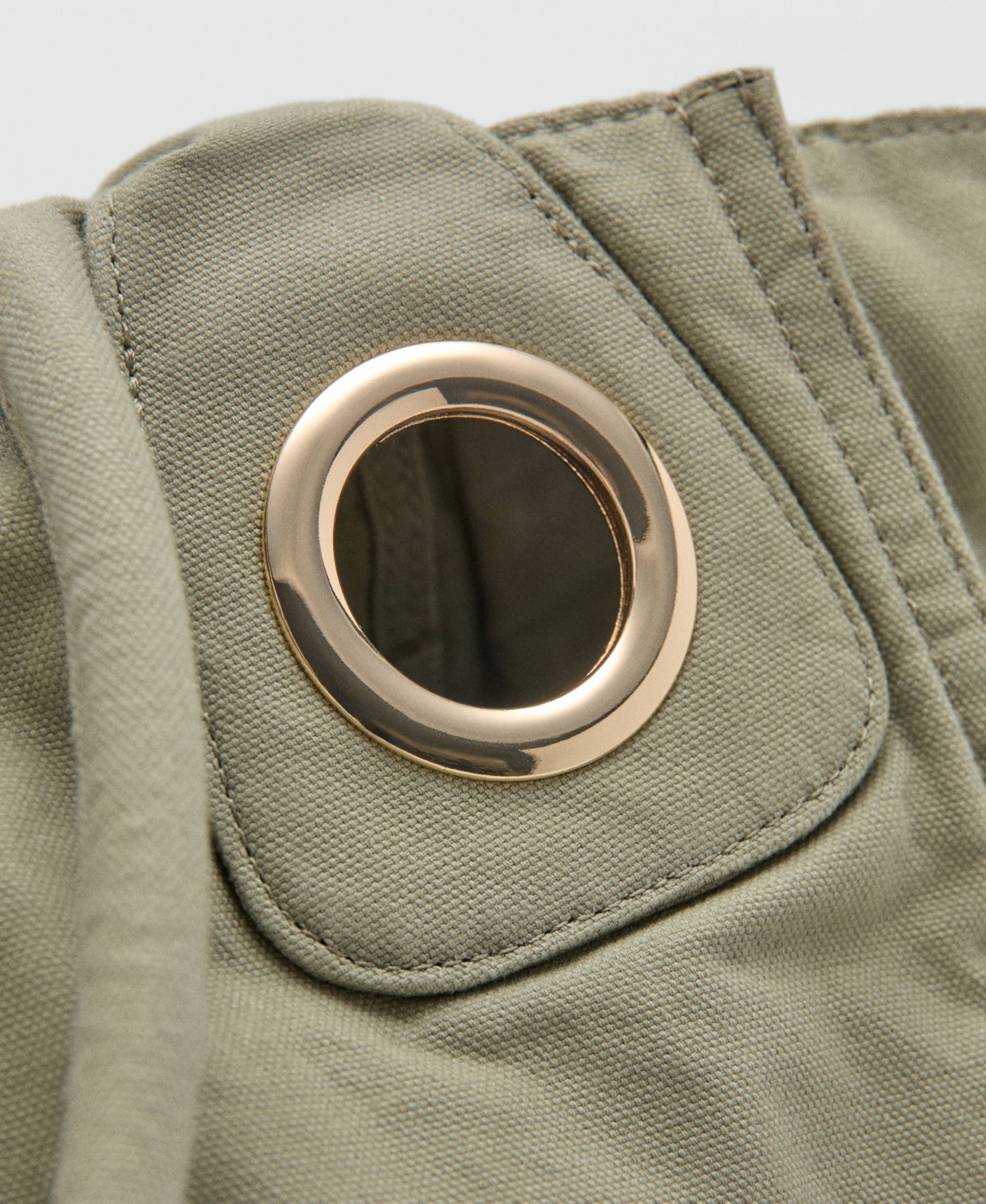 Women's Eyelets Canvas Bag