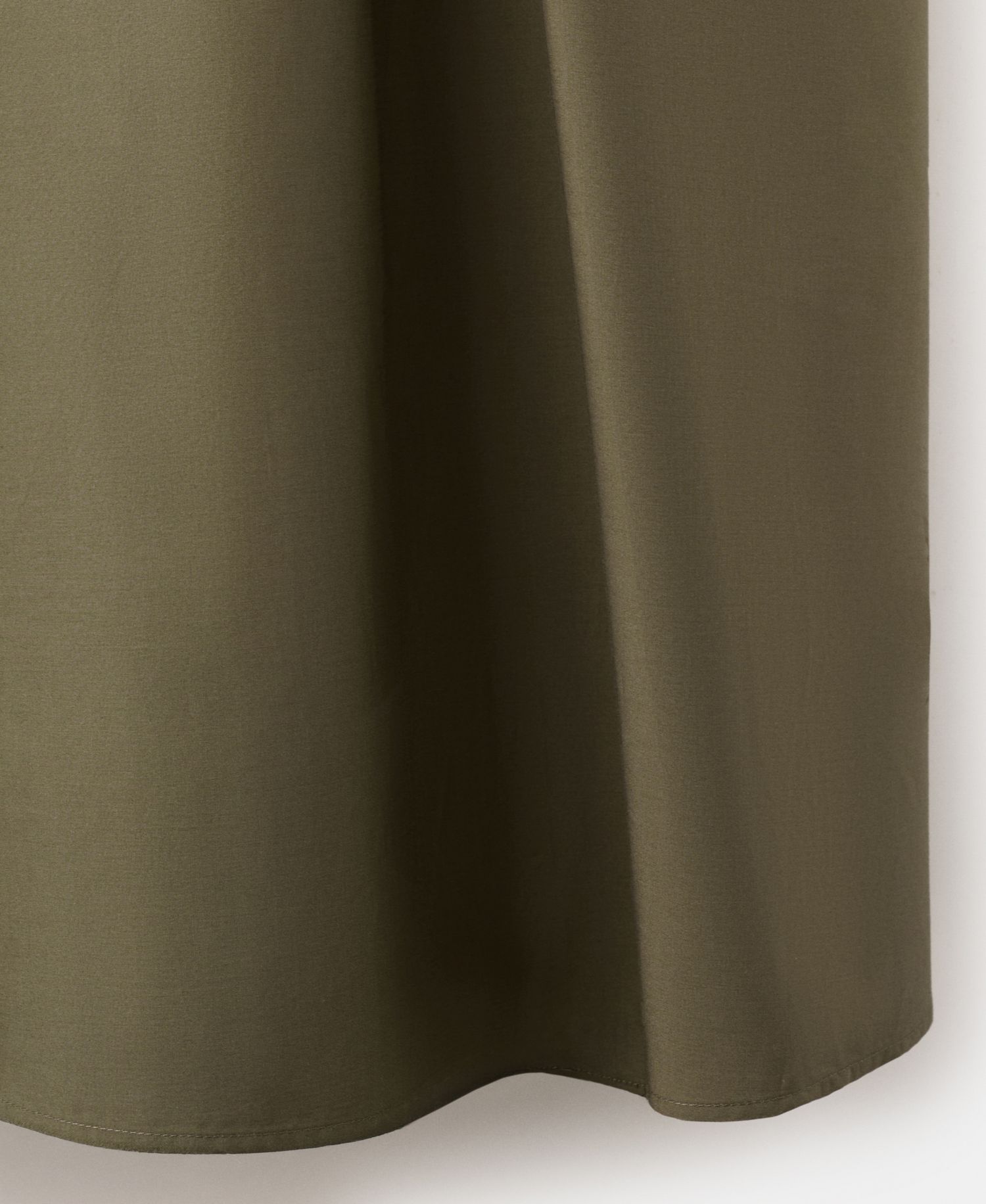 Women's V-Neck Shirred Lyocell Dress