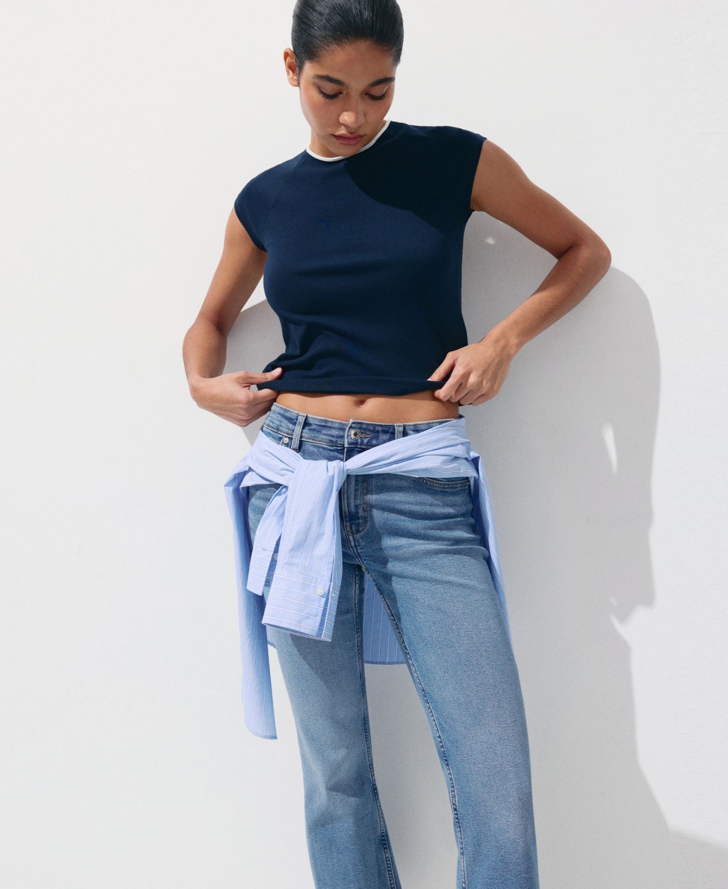 Women's Sienna Flared Cropped Jeans