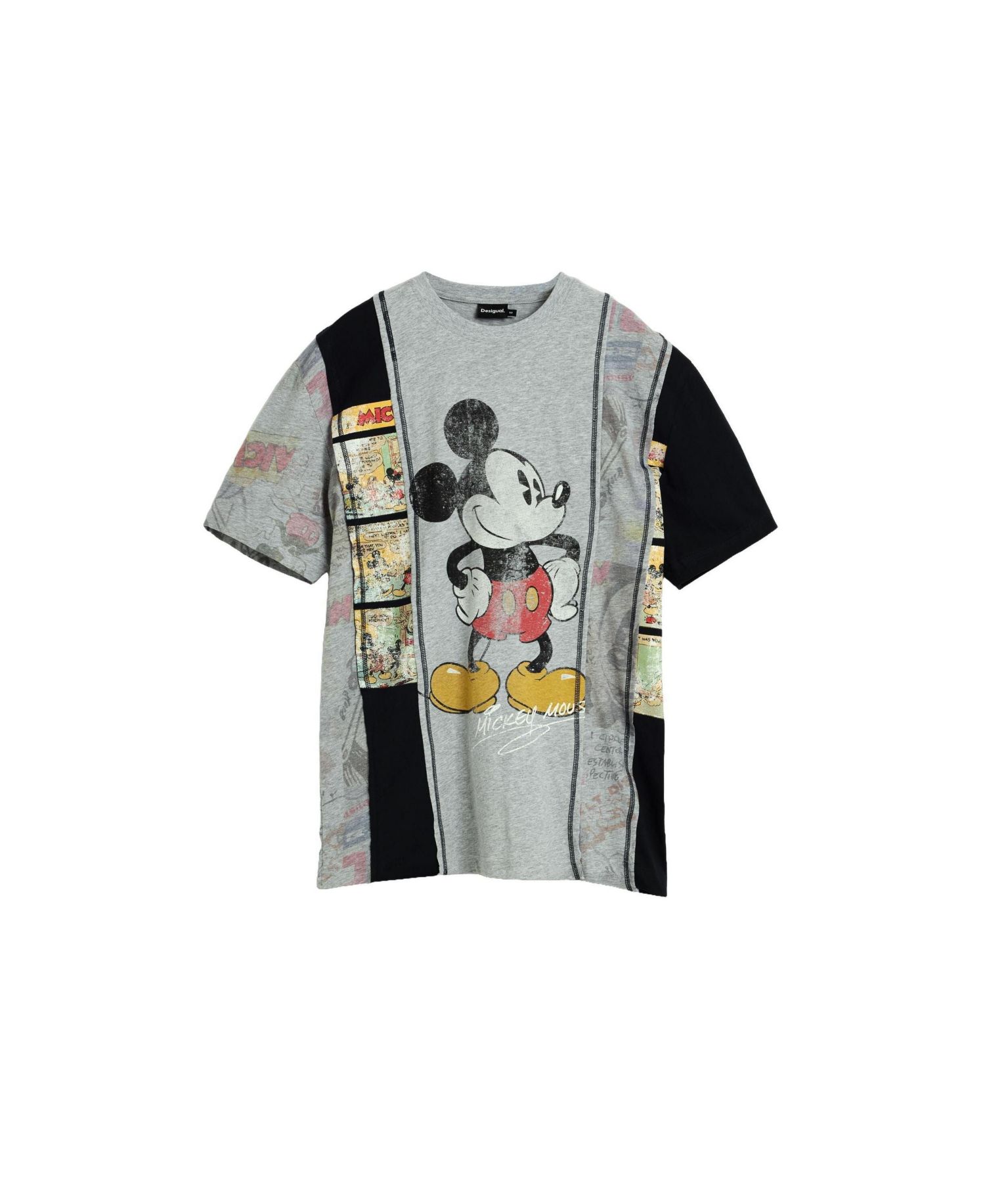 Men's Mickey collage T-shirt