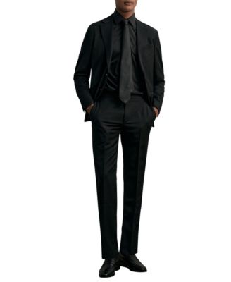 Men's Voyager Long-Sleeve Slim-Fit Travel Dress Shirt