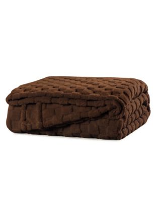 Jacquard Sherpa Blanket, King