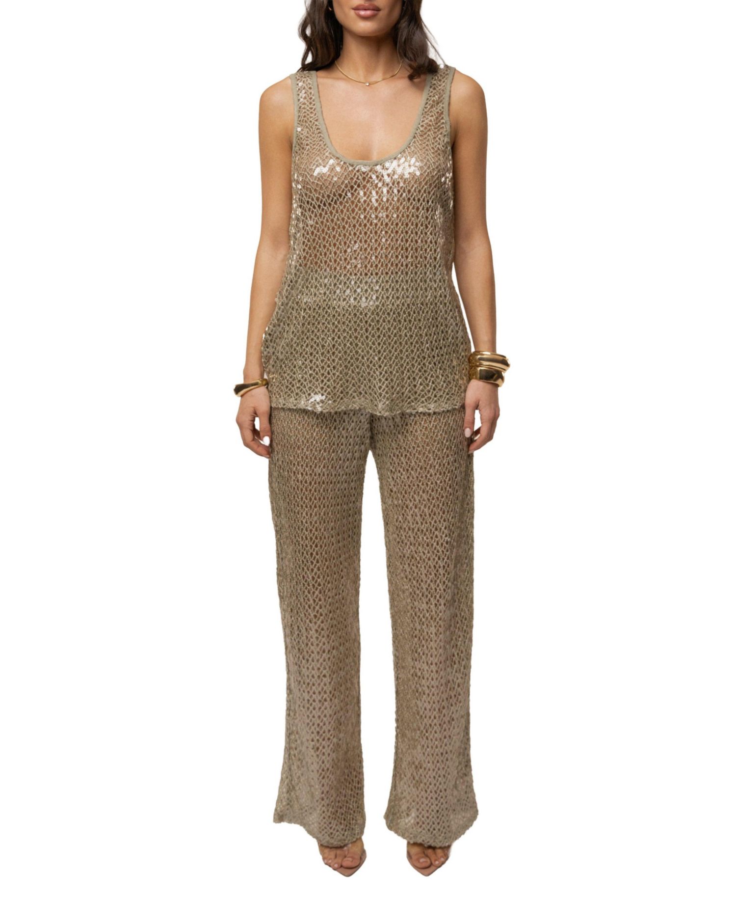 Women's High Seas Sequin Top