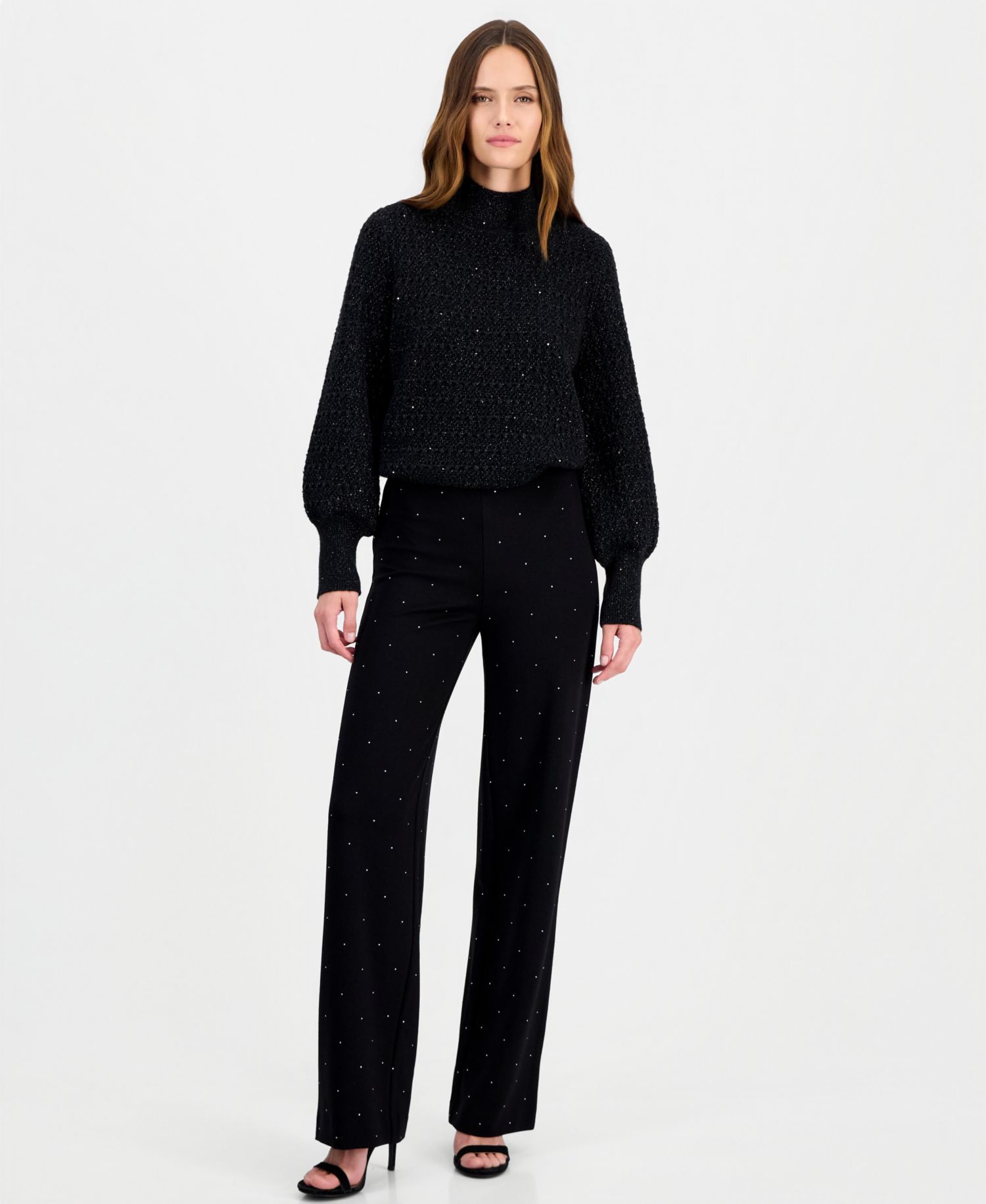 Women's Serenity High-Rise Wide-Leg Pull-On Pants