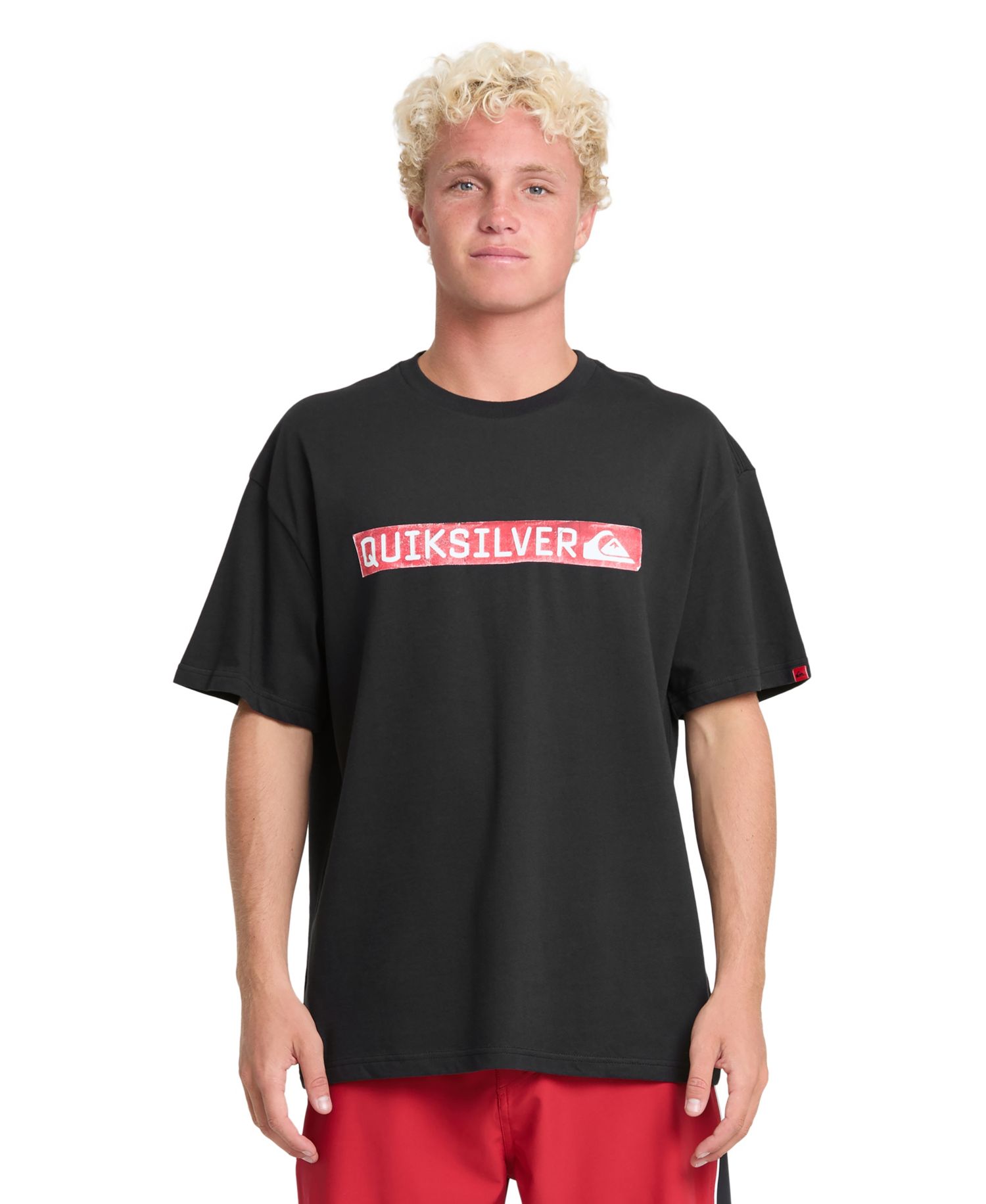 Men's Young Guns Clicker Red Box Oversized T-Shirt