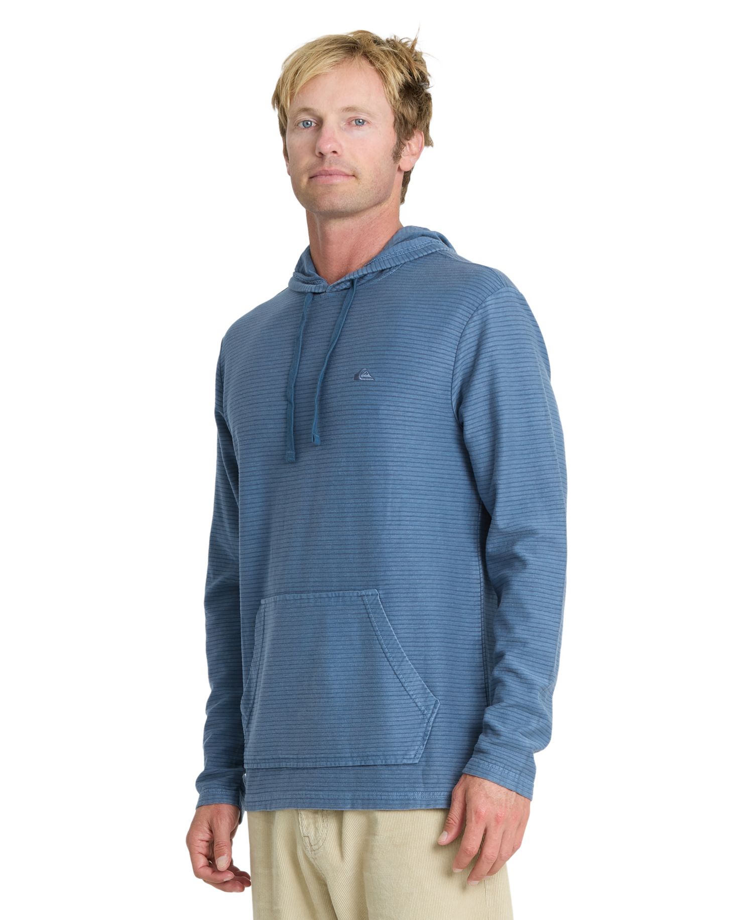 Men's Alamitos Lightweight Textured Knit Hooded Sweatshirt