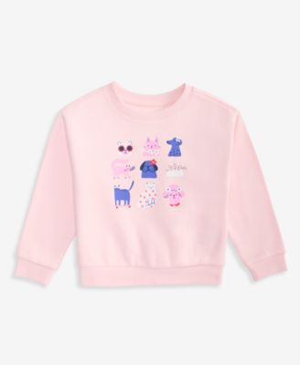 Toddler Girls' (12M-5T) Pets Graphic Sweatshirt