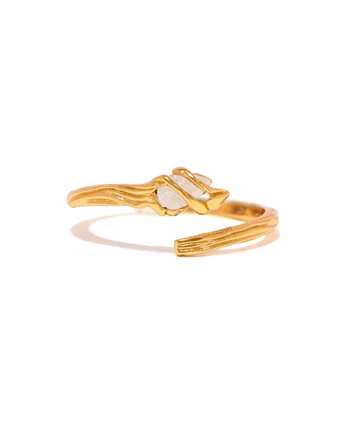 Girls Crew Crystal The Lord Of The Rings Gandalf Staff Ring In Gold