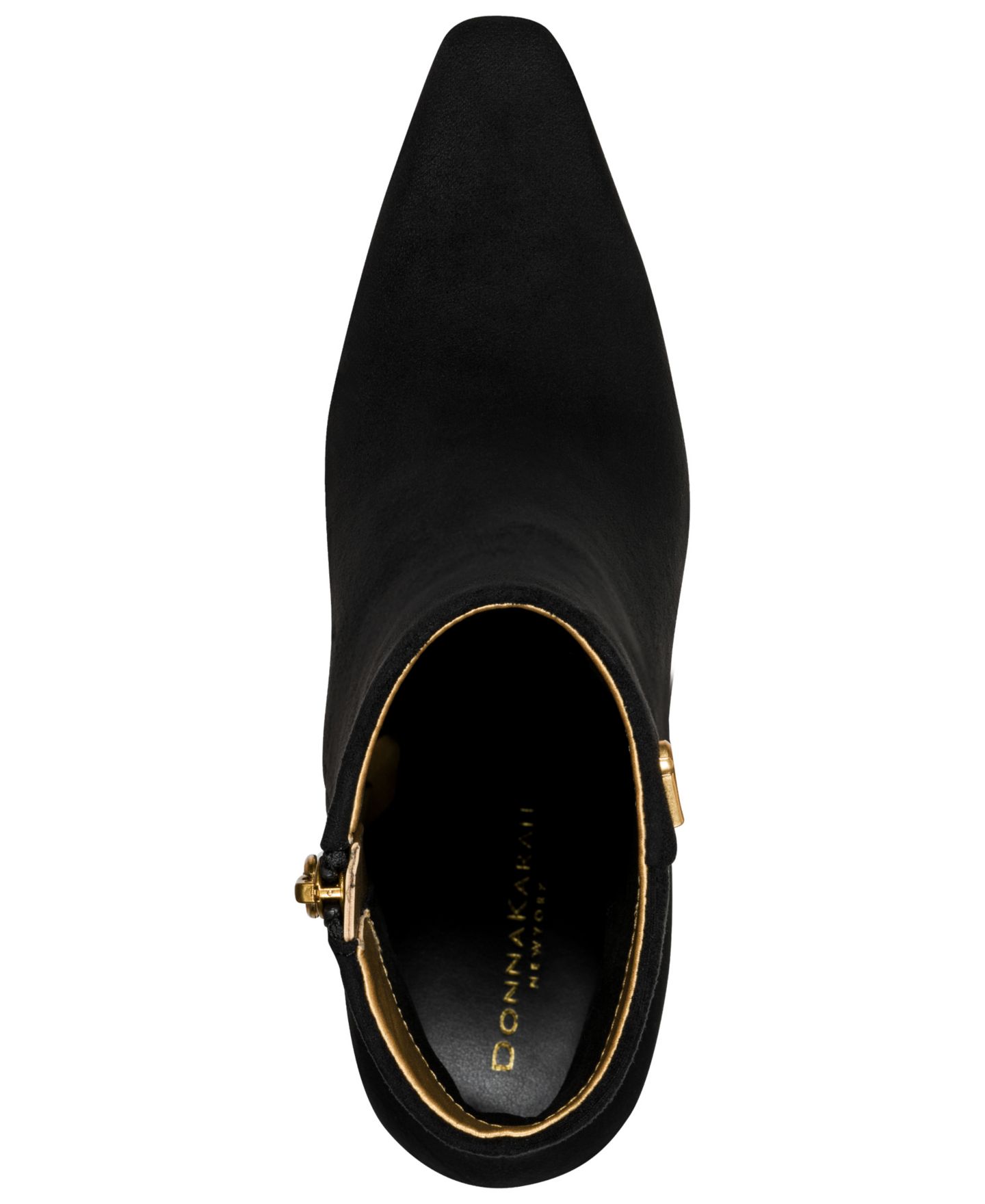Женские ботинки Donna Karan New York Sofia Ii Stiletto Heeled Booties, цвет: Чёрный — фото 4