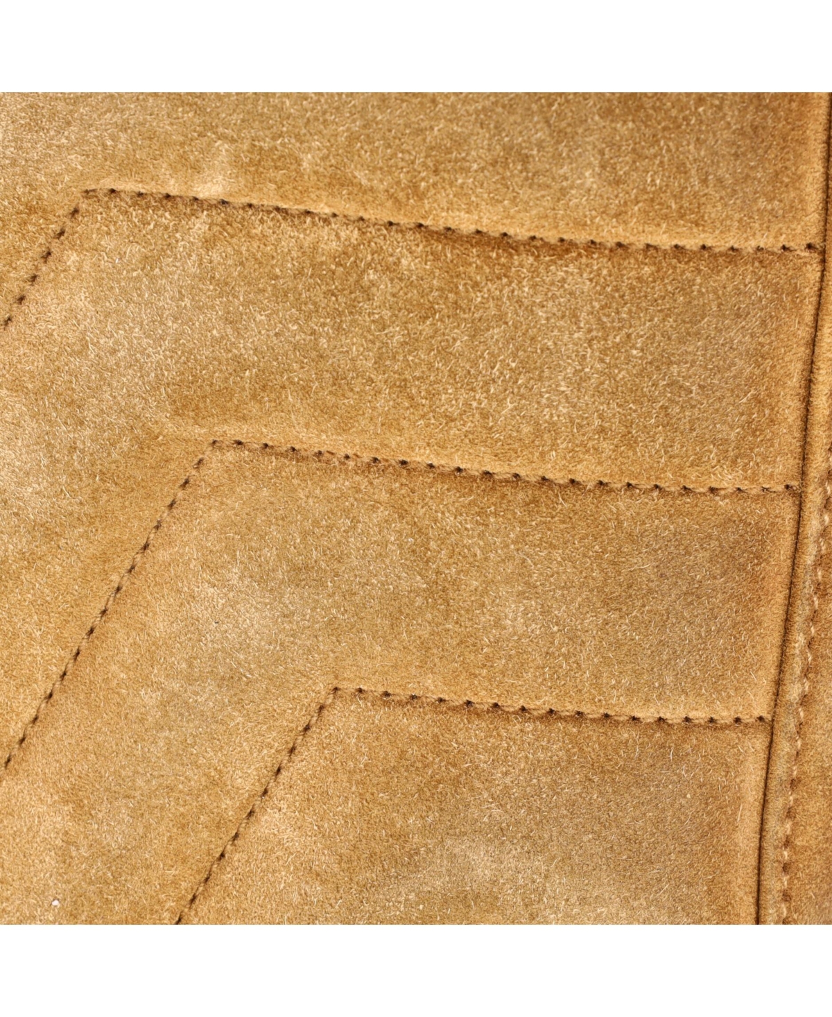 Pre-Owned Saint Laurent Small Loulou Shoulder Bag Matelasse Chevron Suede