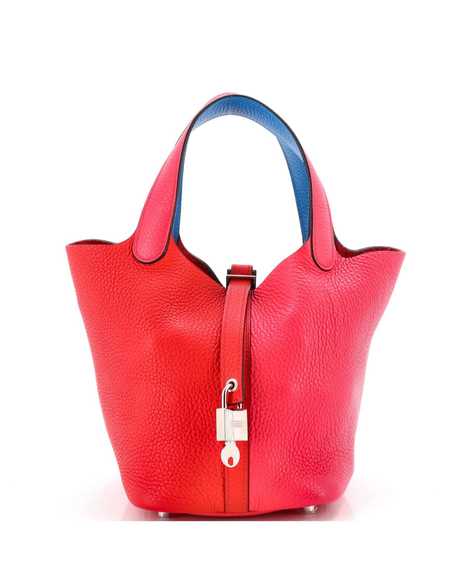 PM Picotin Lock Bag Tricolor Clemence