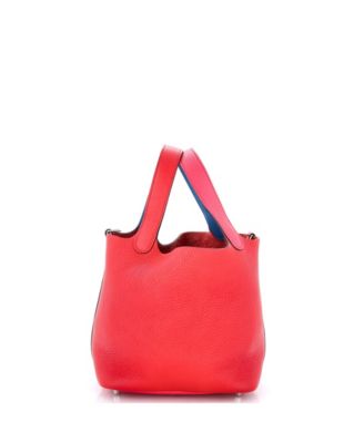 PM Picotin Lock Bag Tricolor Clemence