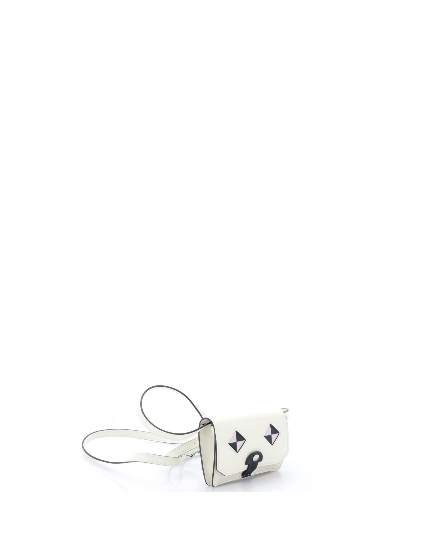 Chien Card Holder with Strap Swift and Chevre Mysore