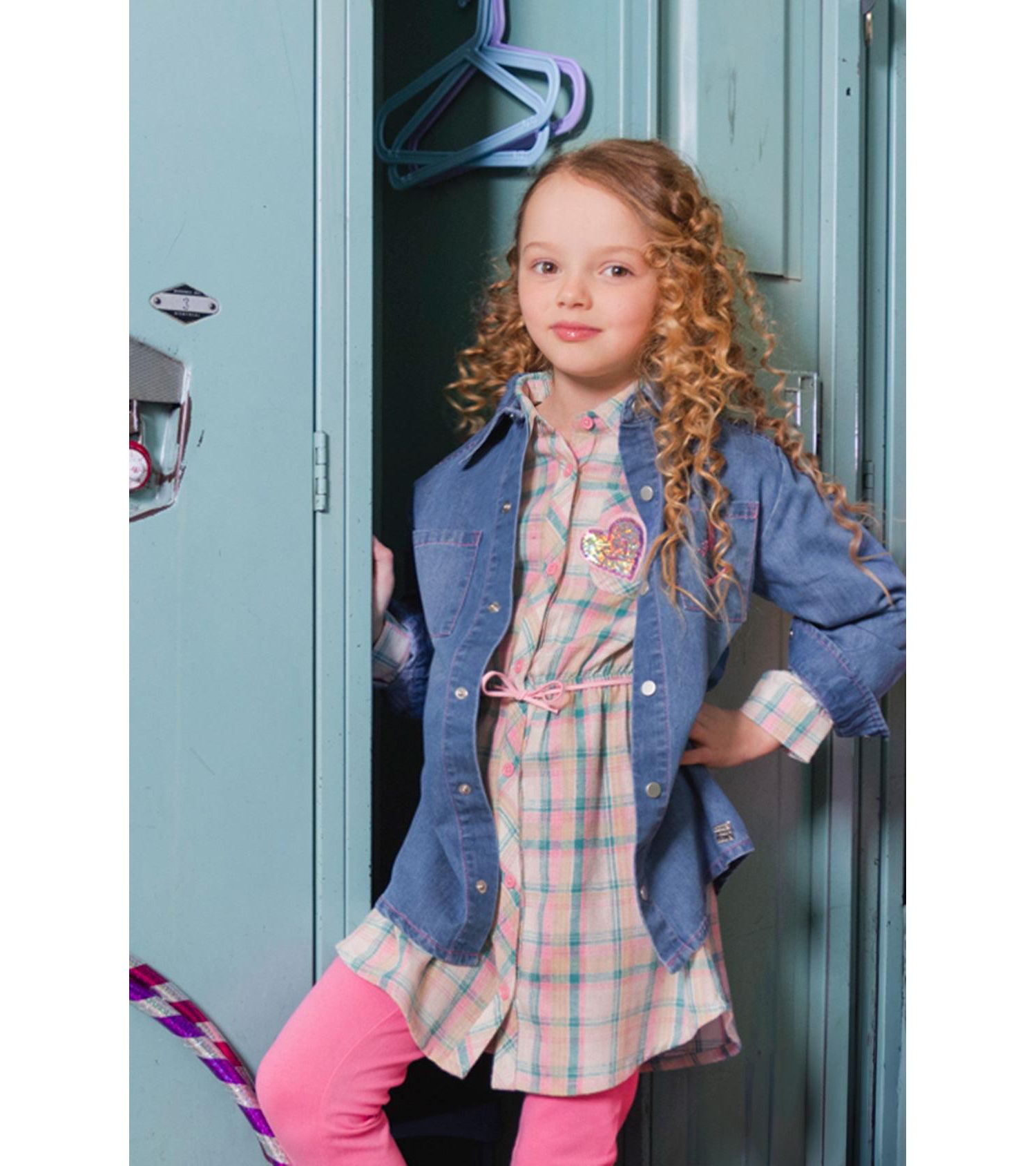 Big Girls (6Y - 14Y) Denim Shirt