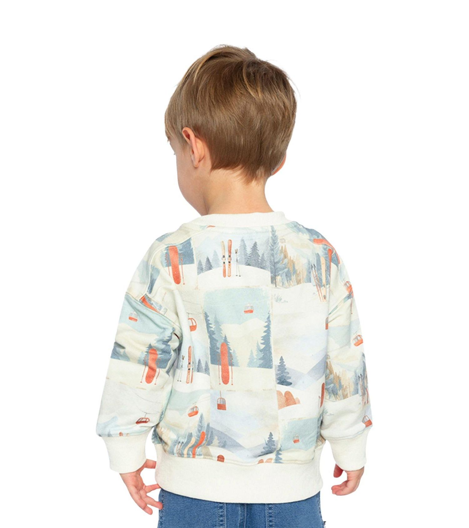 Little and Big Boy (6-8)Fleece Sweatshirt