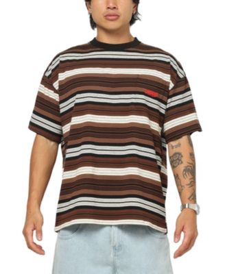 Men's Striped Pocket T-Shirt
