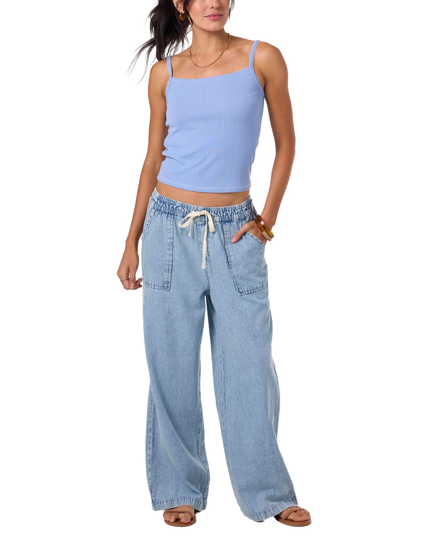 Women's Sevie Pull-On Denim Pants