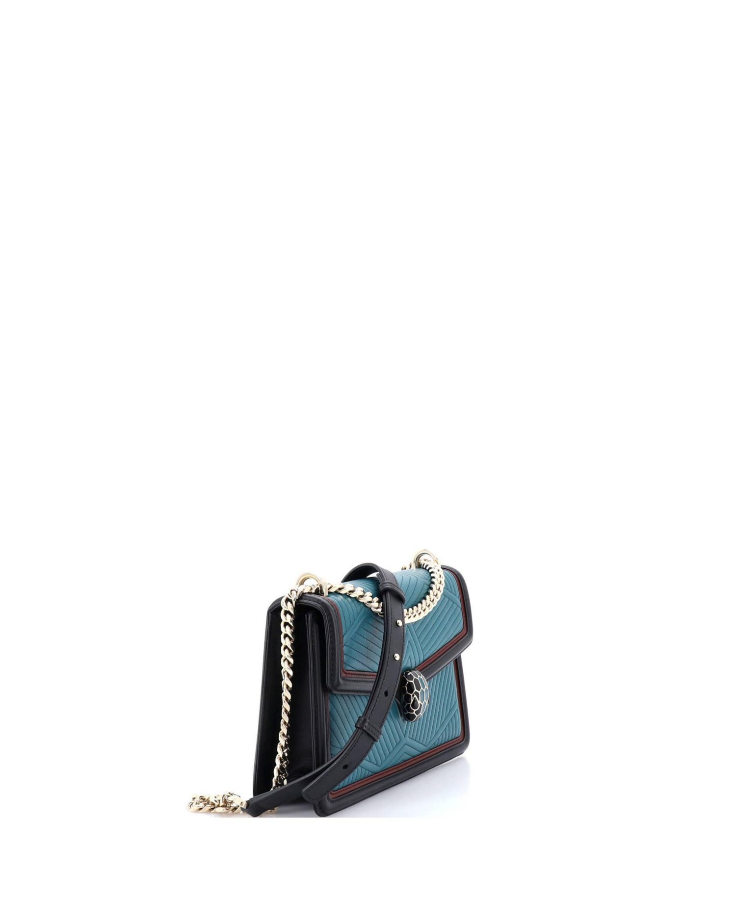 Small Serpenti Forever Shoulder Bag Quilted Leather