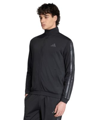 Men's Camouflage 3-Stripes Regular-Fit Track Jacket