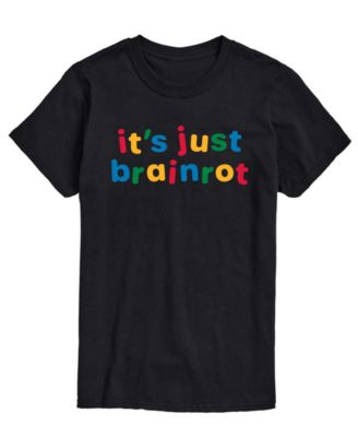 Men's Just Brainrot Short-Sleeve Graphic T-Shirt