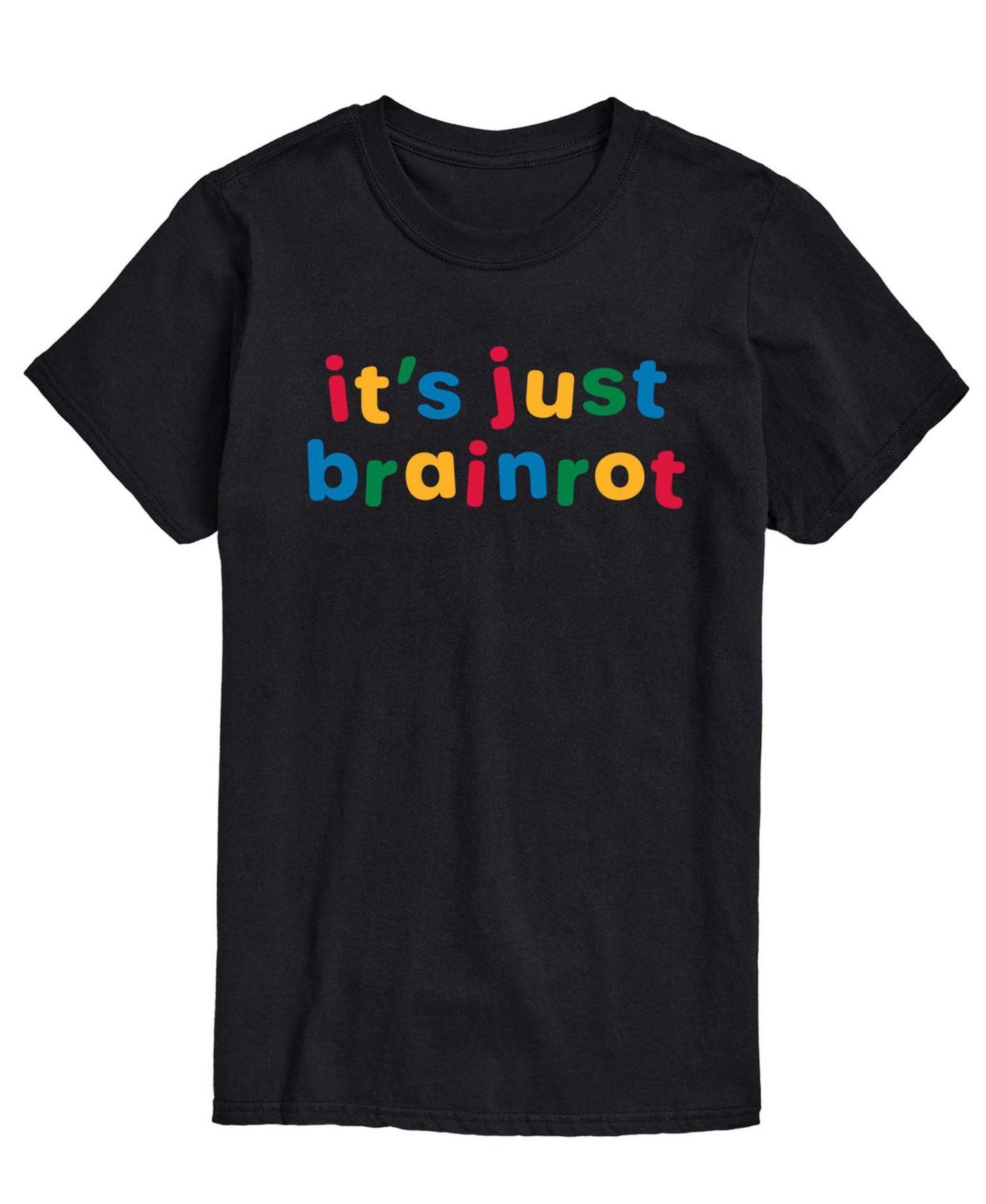 Men's Just Brainrot Short-Sleeve Graphic T-Shirt