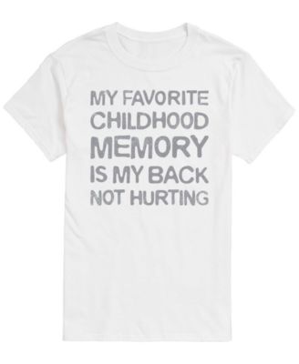 Men's Childhood Memory Short-Sleeve Graphic T-Shirt
