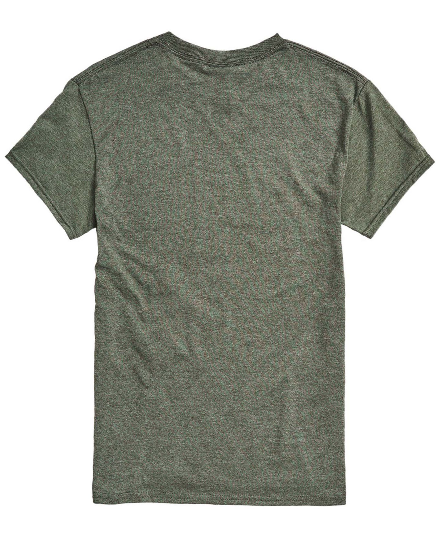 Мужская футболка AIRWAVES Can Go Home Now Short-Sleeve Graphic, цвет: Меланжевый зелёный — фото 2