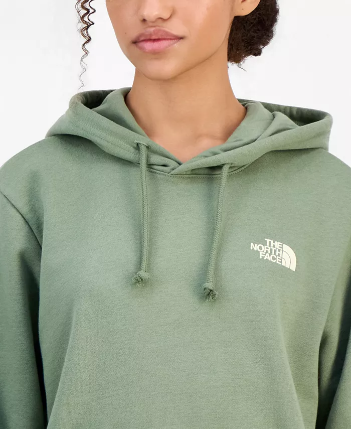 Women's Graphic Flower Logo Pullover Hoodie - thumbnail 6