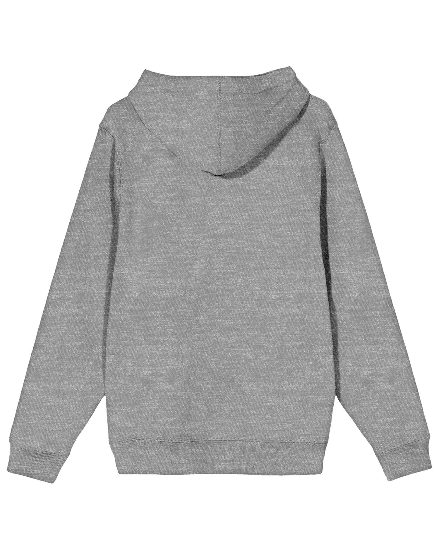 Group Art Checkered Frame Long Sleeve Athletic Heather Youth Hooded Sweatshirt-XS