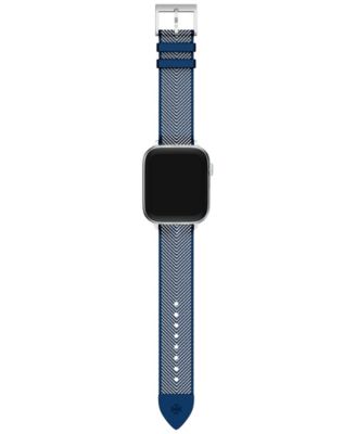 Women's Blue Leather Kira Band for Apple Watch