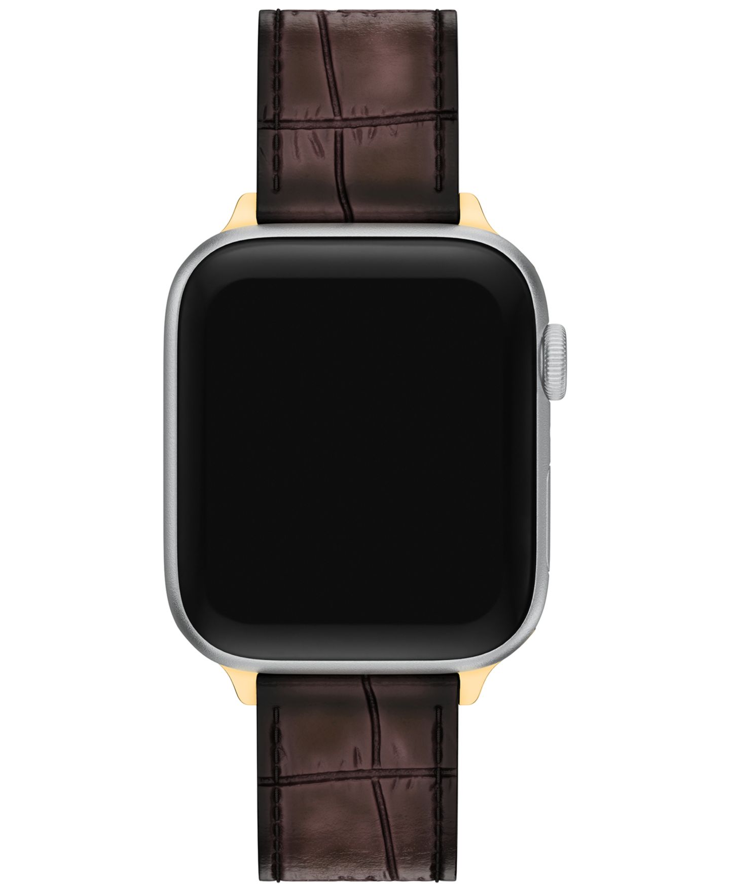 Женский ремешок для часов Tory Burch Brown Leather Kira Band for Apple Watch — фото 2