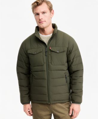 Men's Stretch Quilted Packable Jacket