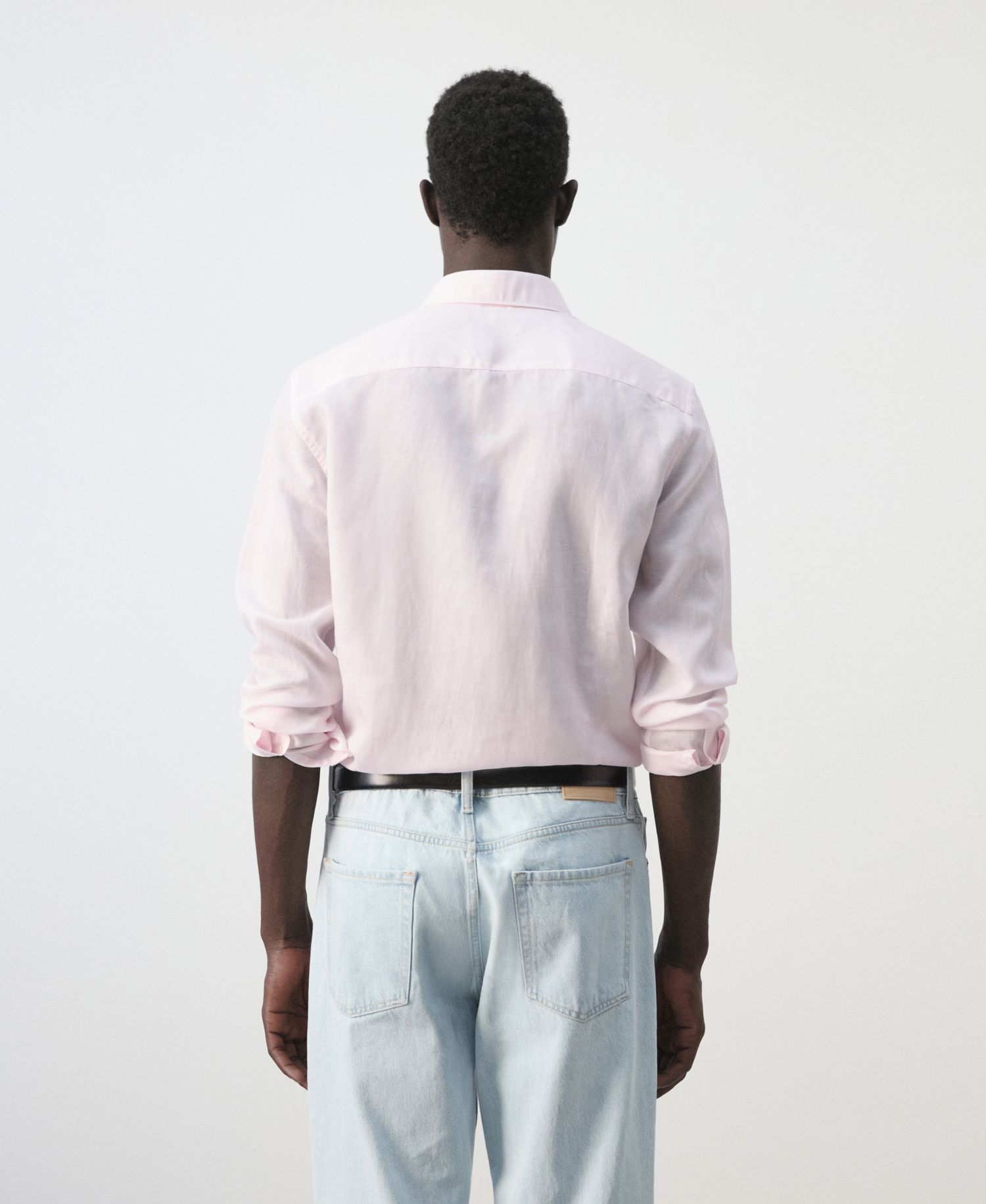 Men's Regular Fit Linen Lyocell Shirt