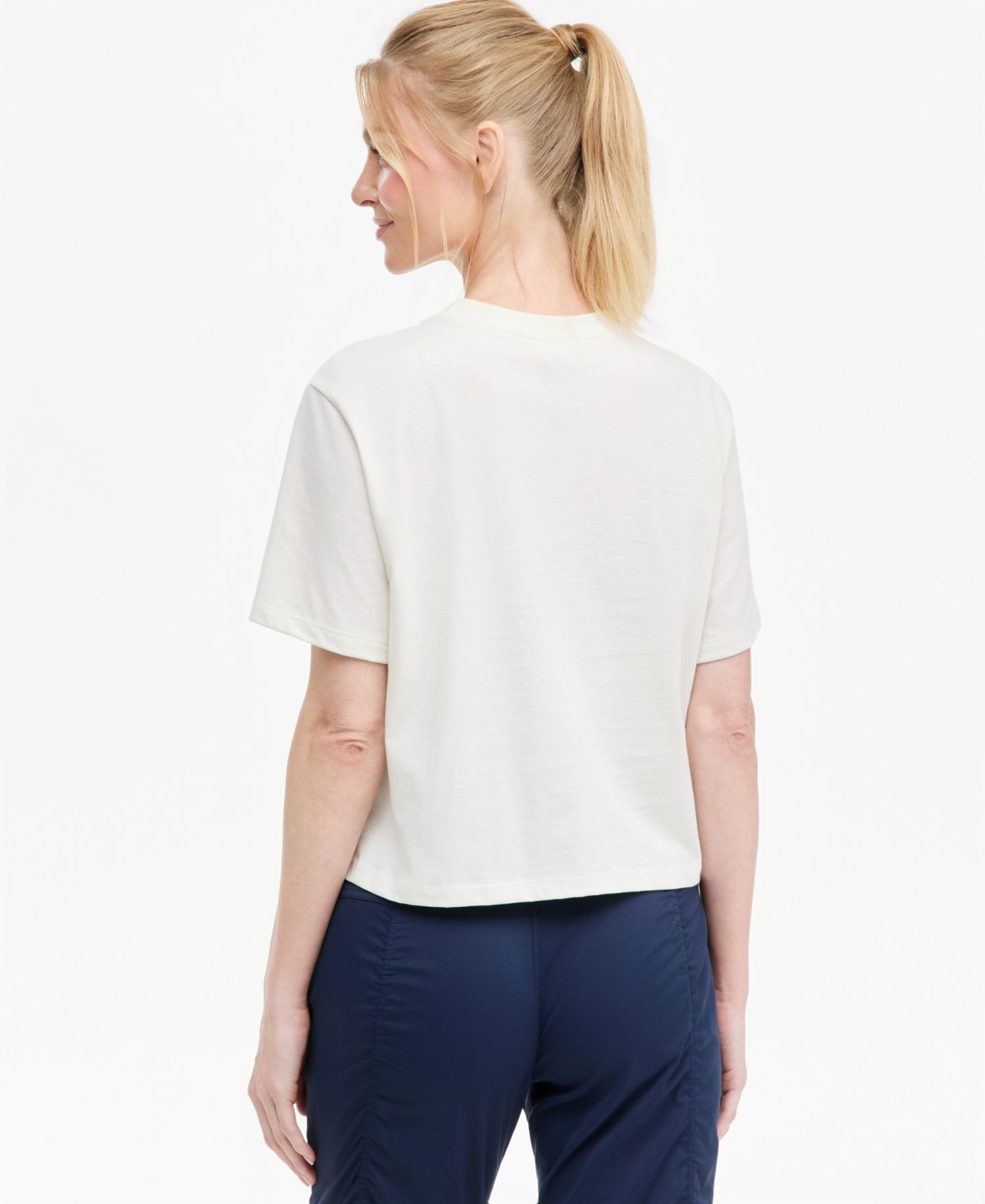 Women's Evolution Simple Dome Cropped T-Shirt