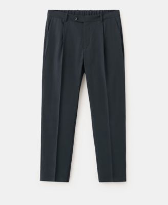 Men's Regular-Fit Pleated Pants