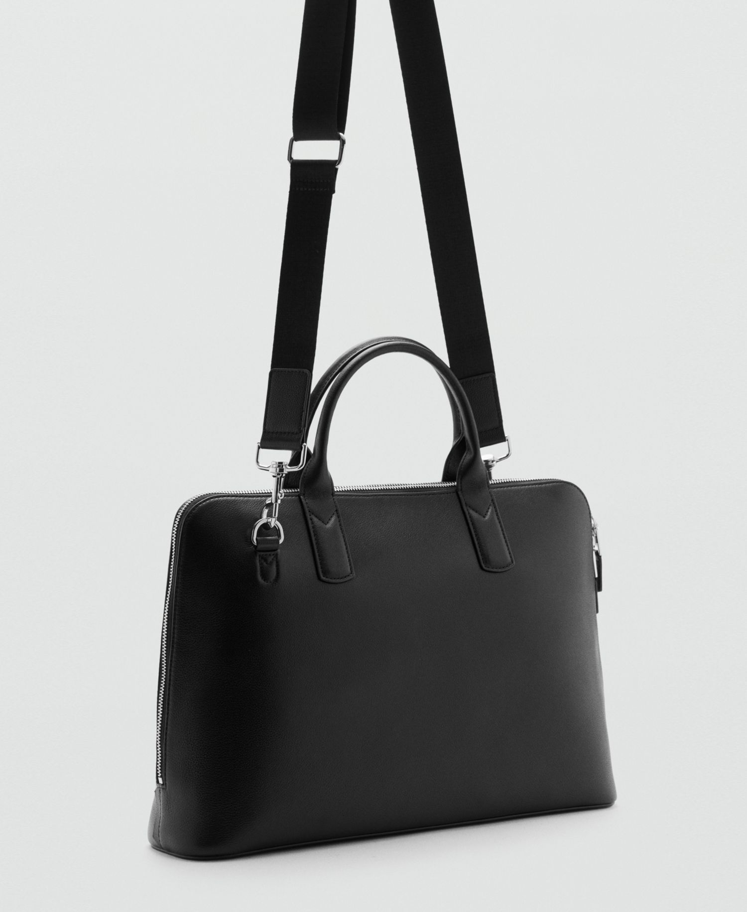 Men's Leather Tote Bag