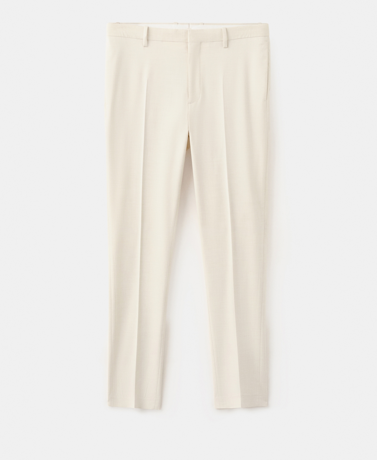 Mango Men's Slim-fit Suit Pants In Ecru
