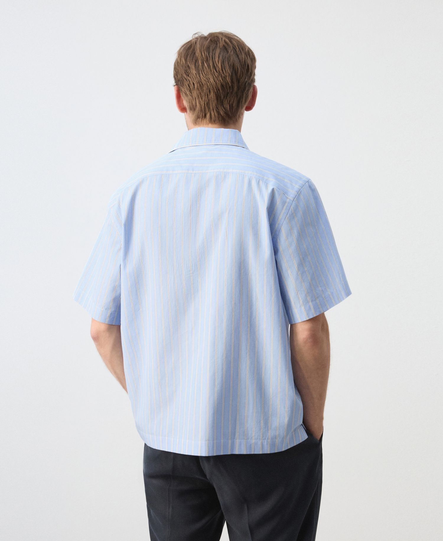Men's Cotton Striped Shirt