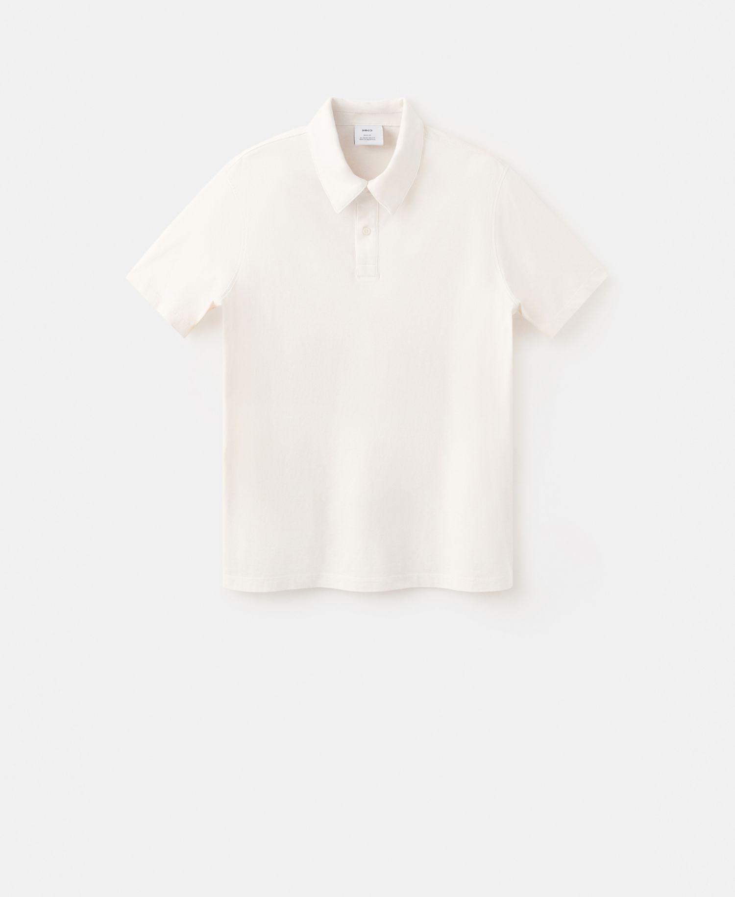 Men's Cotton Fine-Knit Polo Shirt