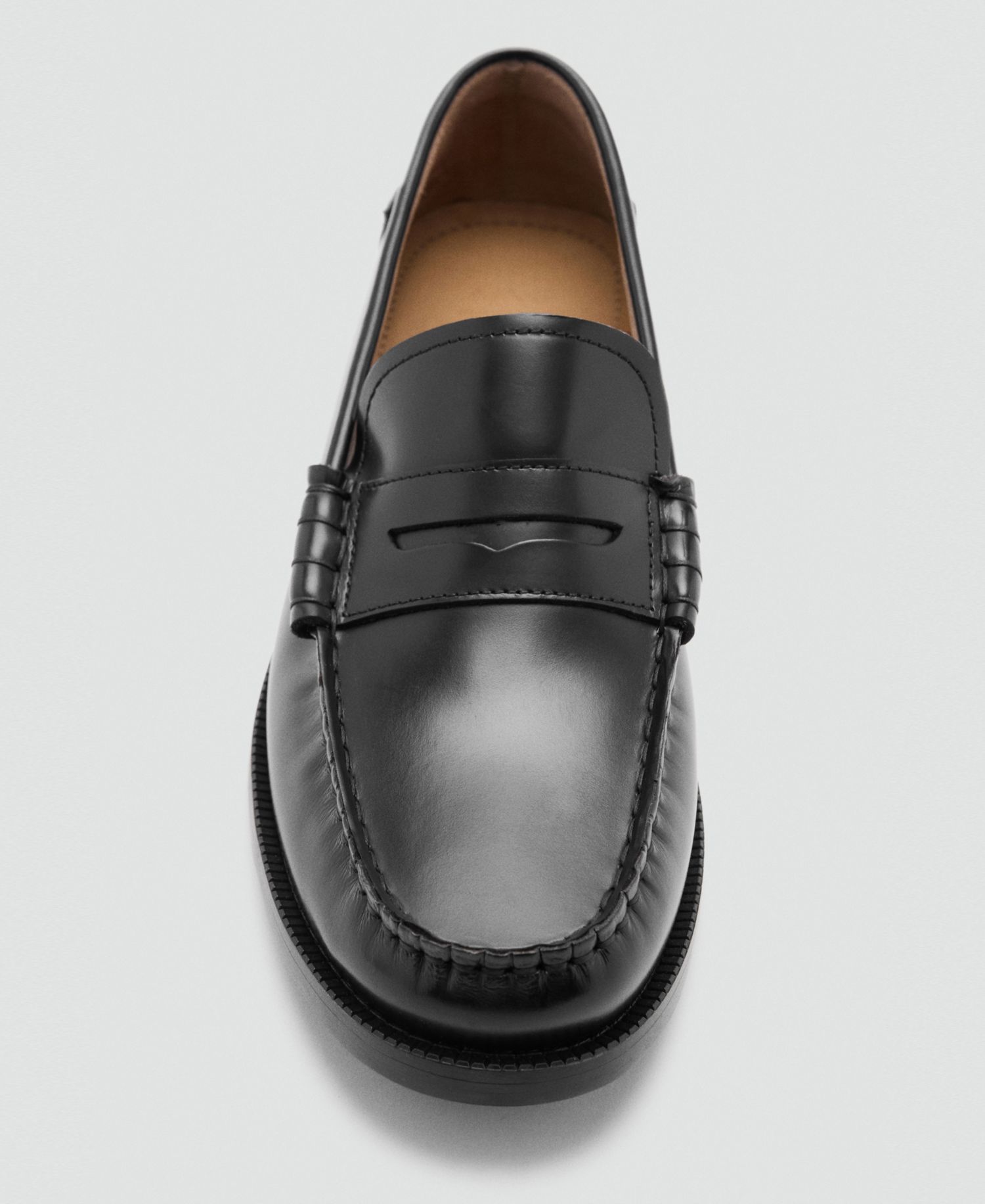 Men's Leather Penny Loafers