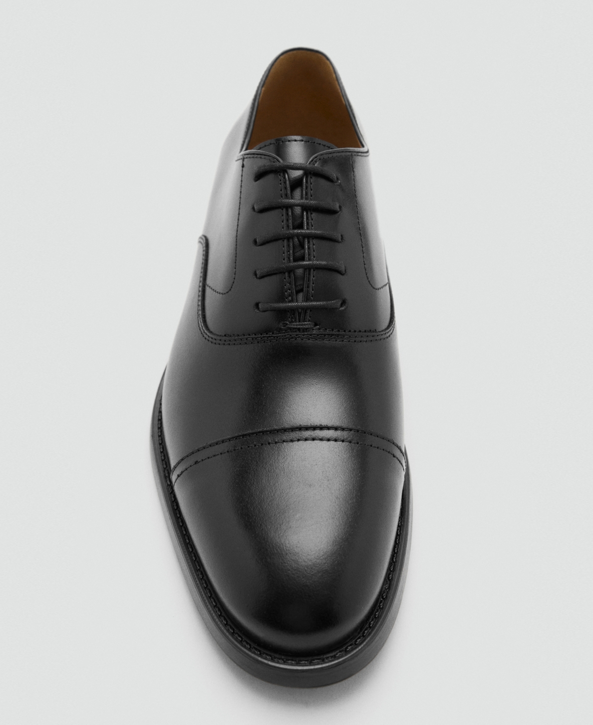 Mango Men's Oxford Style Leather Shoes