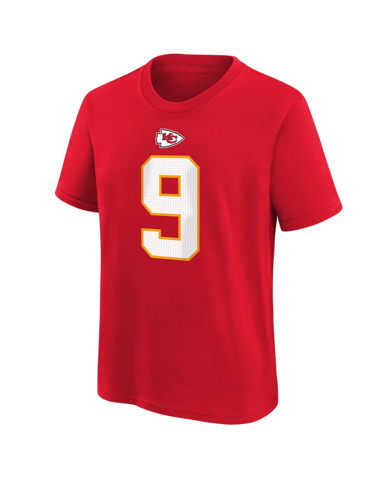 Big Boys and Girls Kenneth Walker III Red Kansas City Chiefs Name & Number T-Shirt